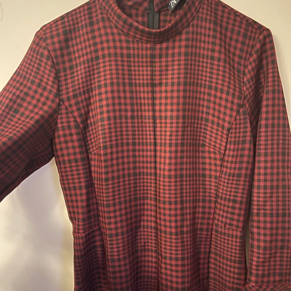 Brand New ZARA plaid dress - Picture 7 of 7